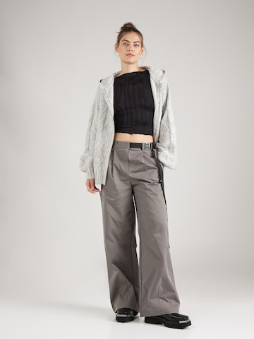 millane Knit Cardigan in Grey
