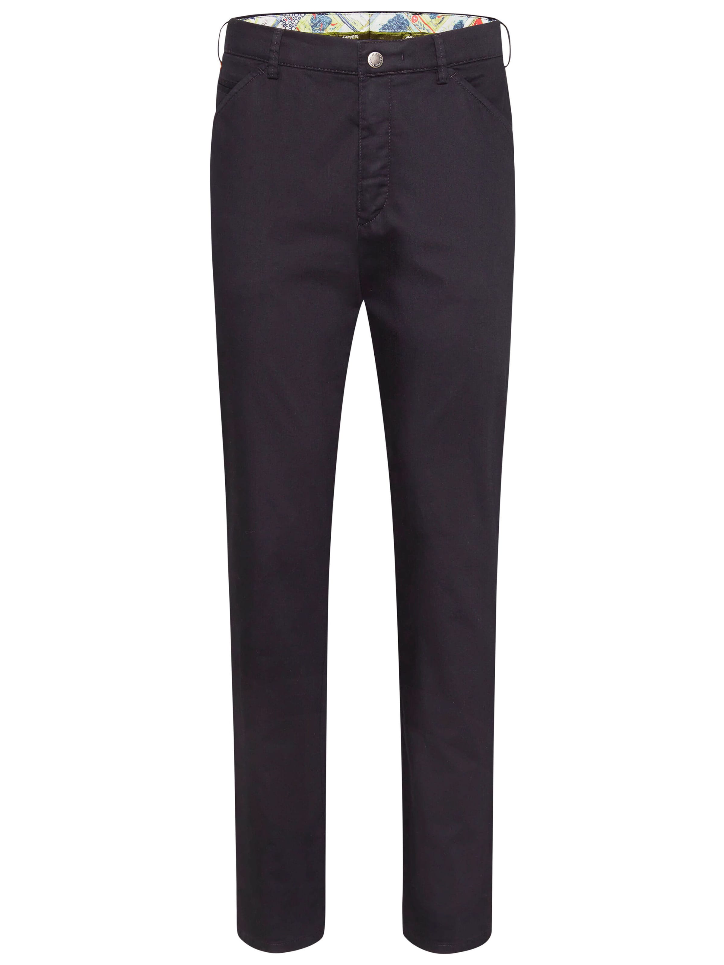 MEYER Regular Chino in Blauw: voorkant