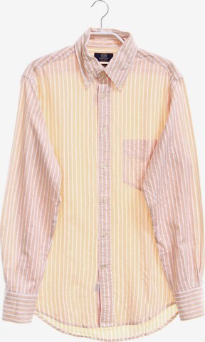 Boggi Milano Button Up Shirt in L in Orange: front