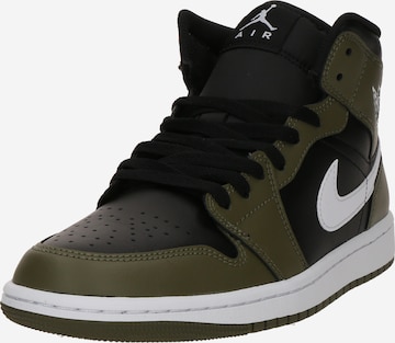 Baskets hautes 'AIR JORDAN 1' Jordan en noir : devant
