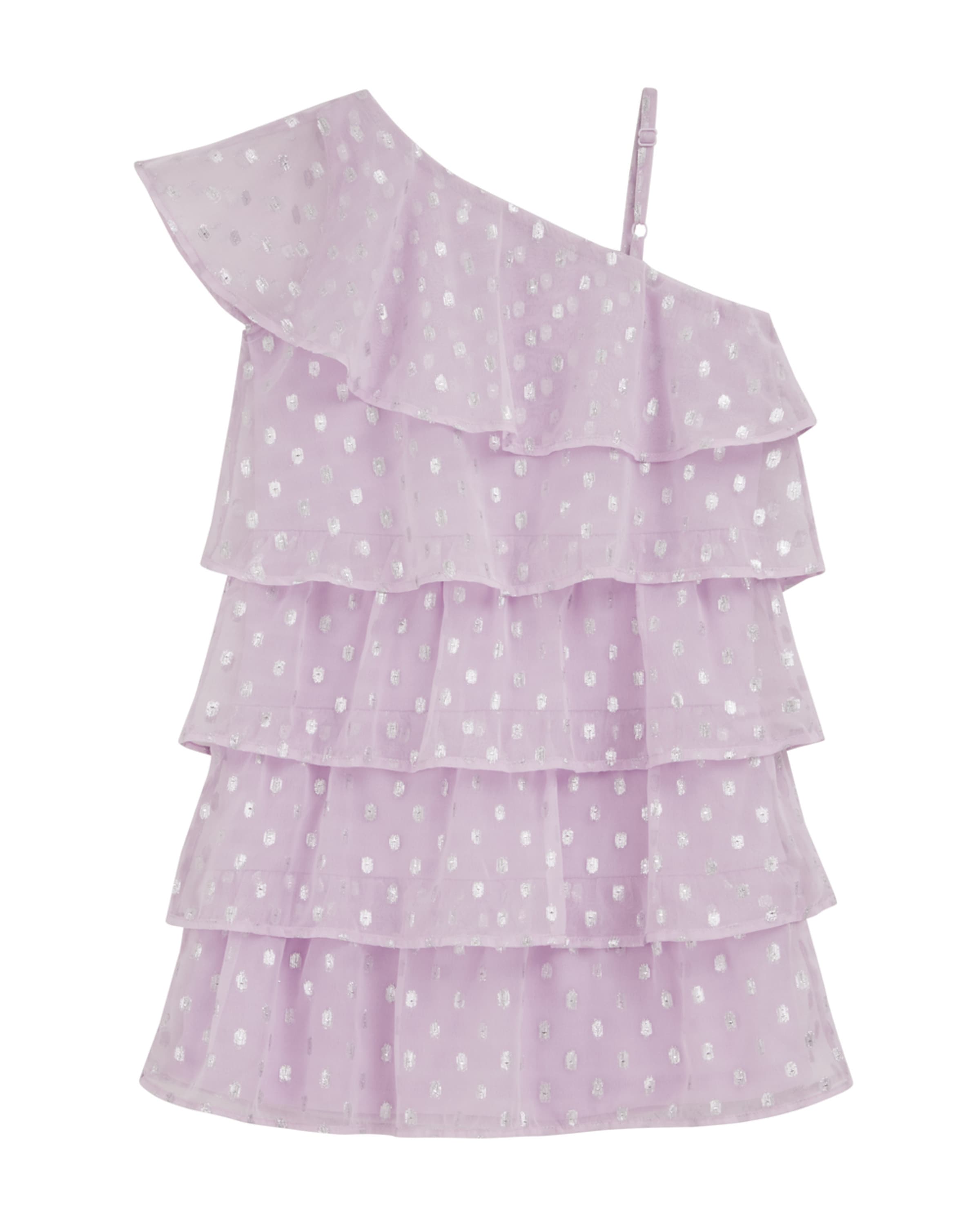 WE Fashion Jurk in Lila