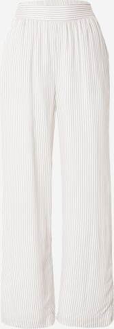 VERO MODA Szeroka nogawka Spodnie 'VMBUMPY' w kolorze biały: przód