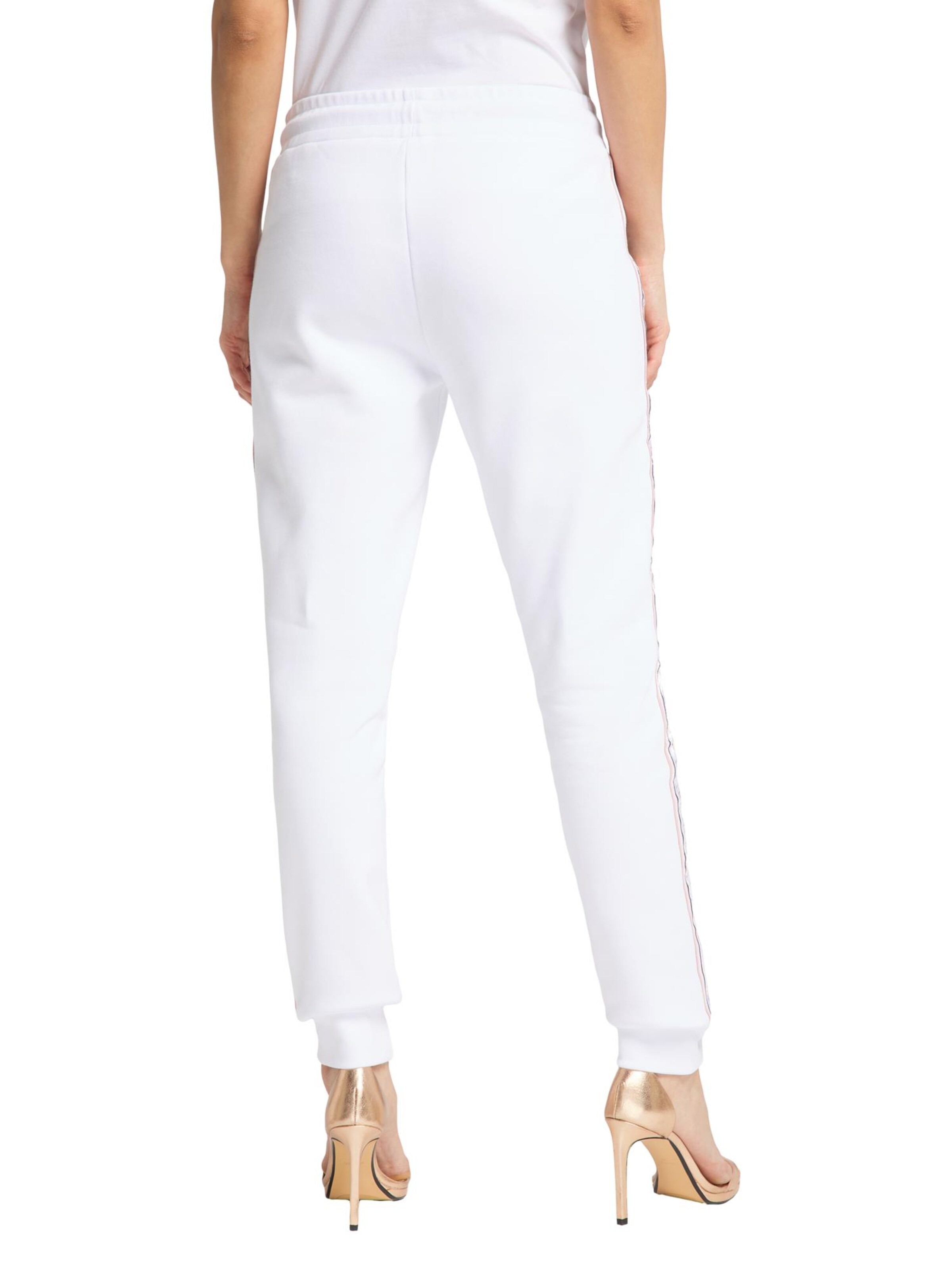 Carlo Colucci Tapered Broek in Wit