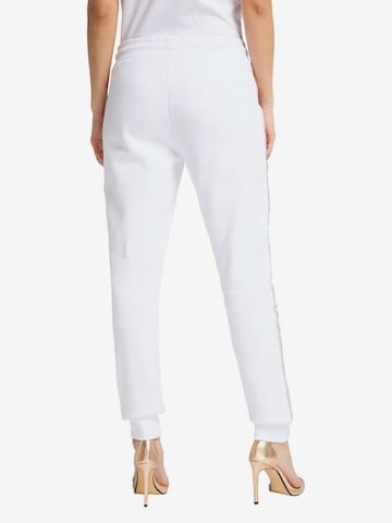 Effilé Pantalon Carlo Colucci en blanc