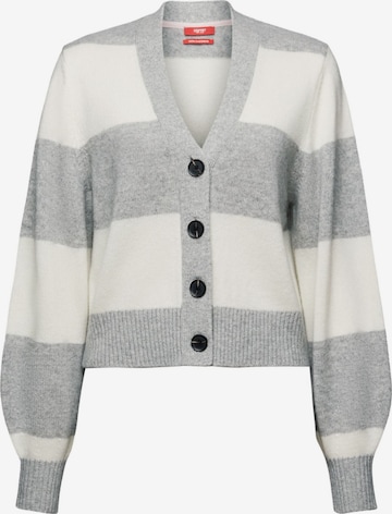 Cardigan ESPRIT en gris : devant