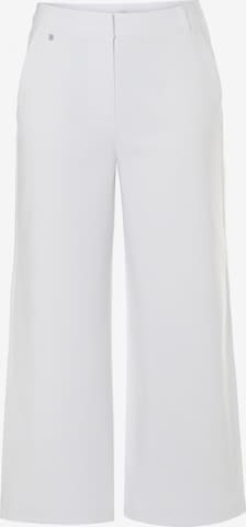 TATUUM Szeroka nogawka Spodnie 'JOKSI' w kolorze biały: przód
