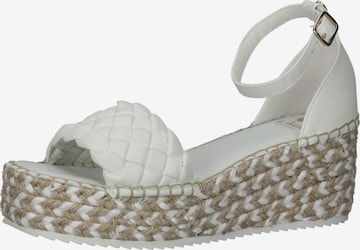 LA STRADA Sandals in White: front
