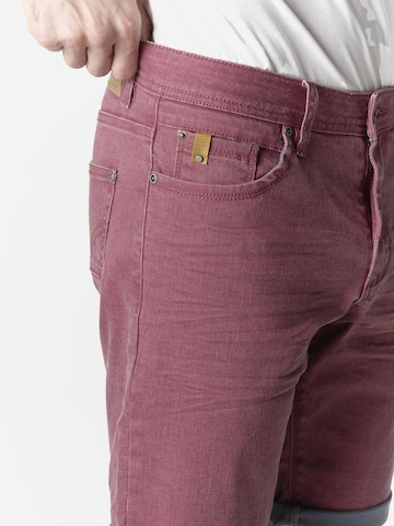 sarkans KOROSHI Standarta Džinsi