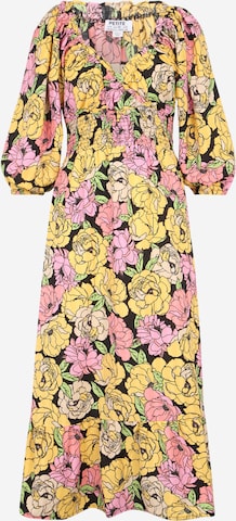 Robe Dorothy Perkins Petite en jaune : devant