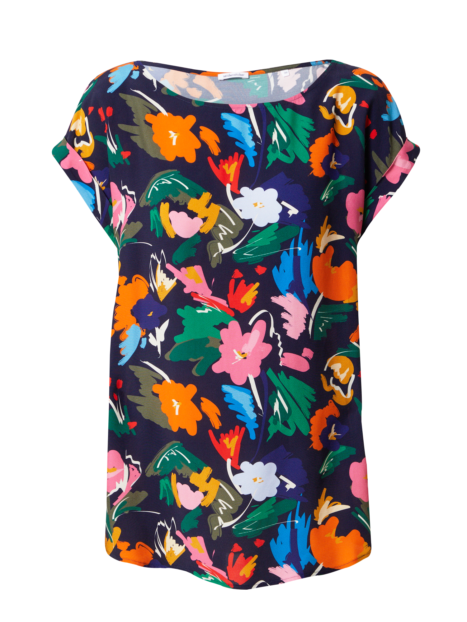 Abbigliamento WZzdr SEIDENSTICKER Camicia da donna in Blu Scuro Abbigliamento WZzdr SEIDENSTICKER Camicia da donna in Blu Scuro