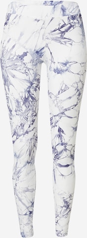 Skinny Leggings de la MAGIC Bodyfashion pe albastru: față