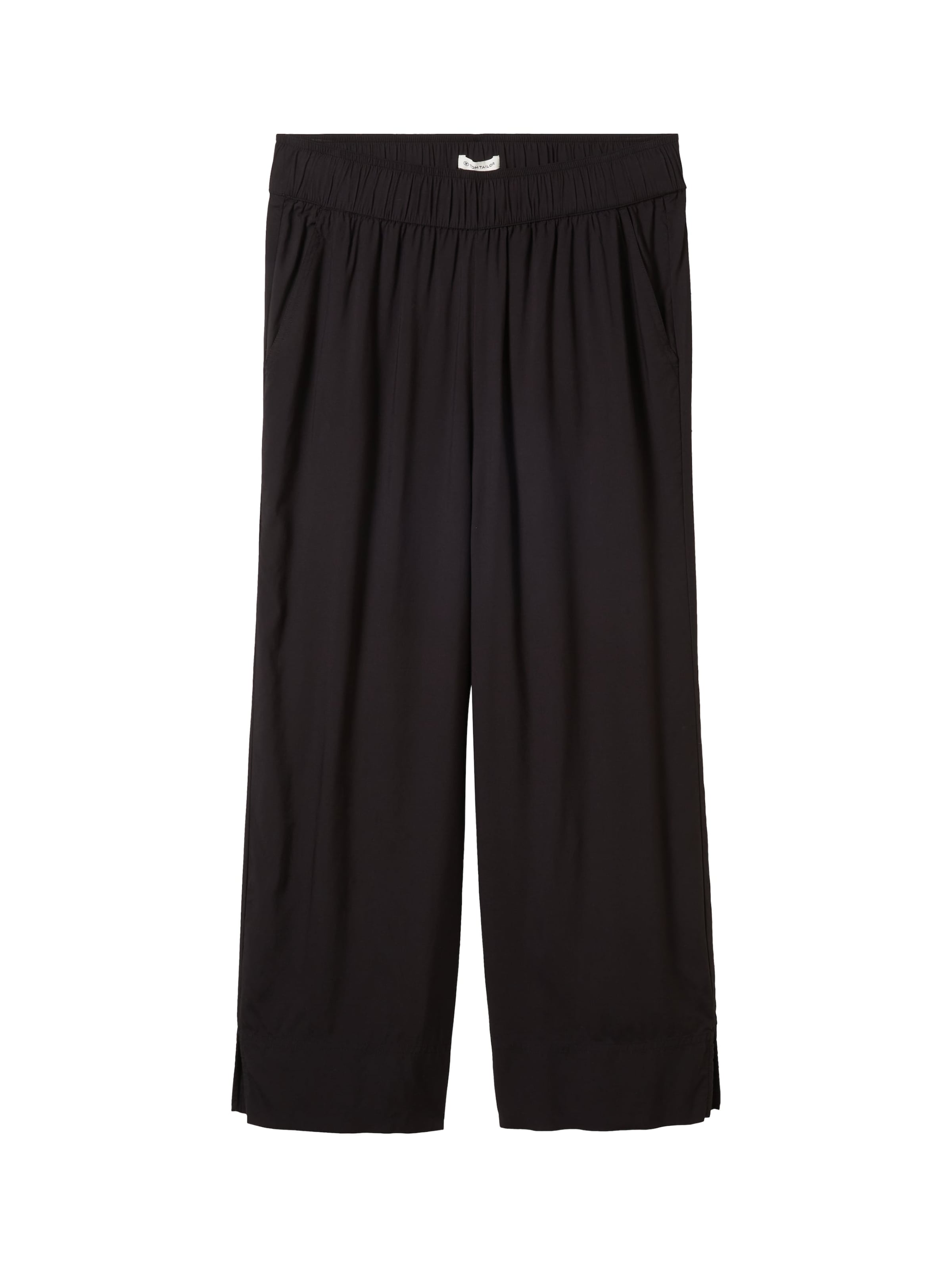 TOM TAILOR Loose fit Pants in Black: front