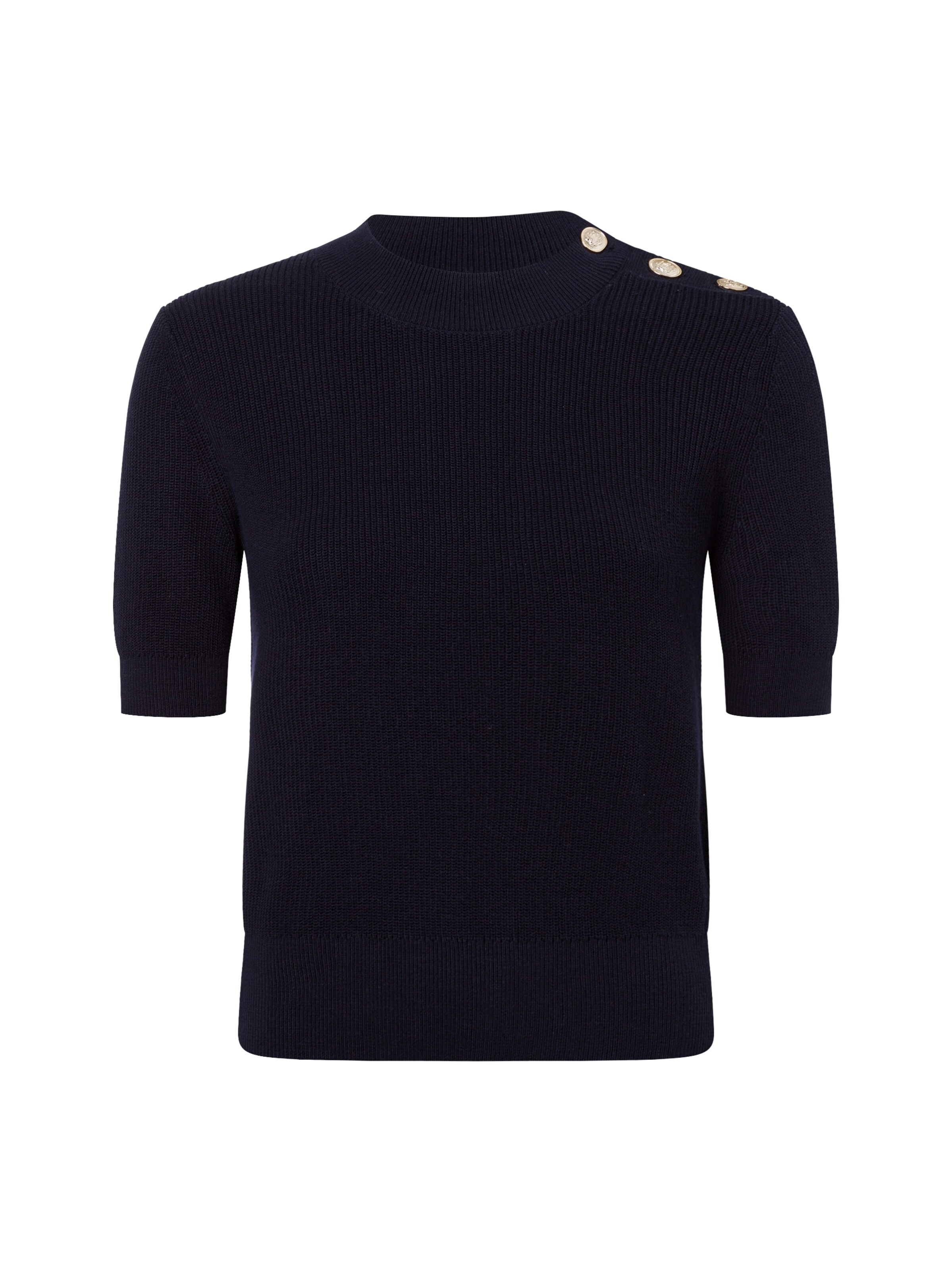 Marie Lund Pullover in Blau: Vorderseite
