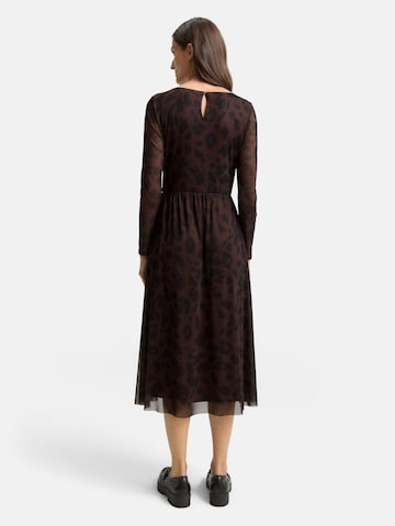 TOM TAILOR Dress in Brown
