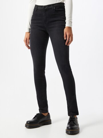 OPUS Slimfit Jeans 'Evita' in Zwart: voorkant