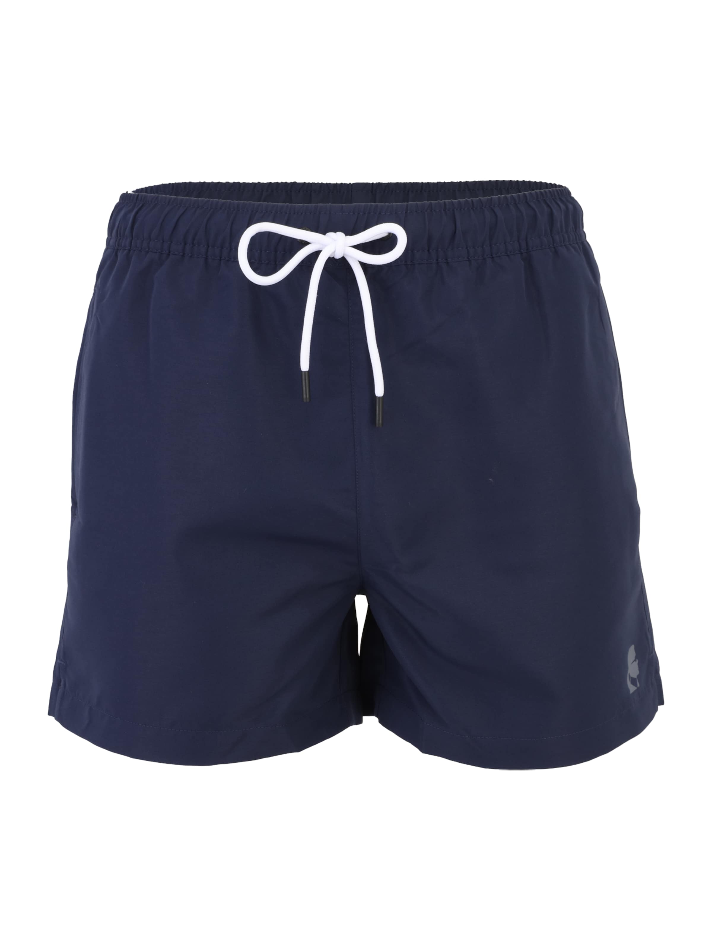Karl Lagerfeld Badeshorts 'KAMEO' in dunkelblau, Produktansicht