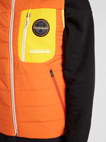 NAPAPIJRI Vest 'A-HURON' i orange