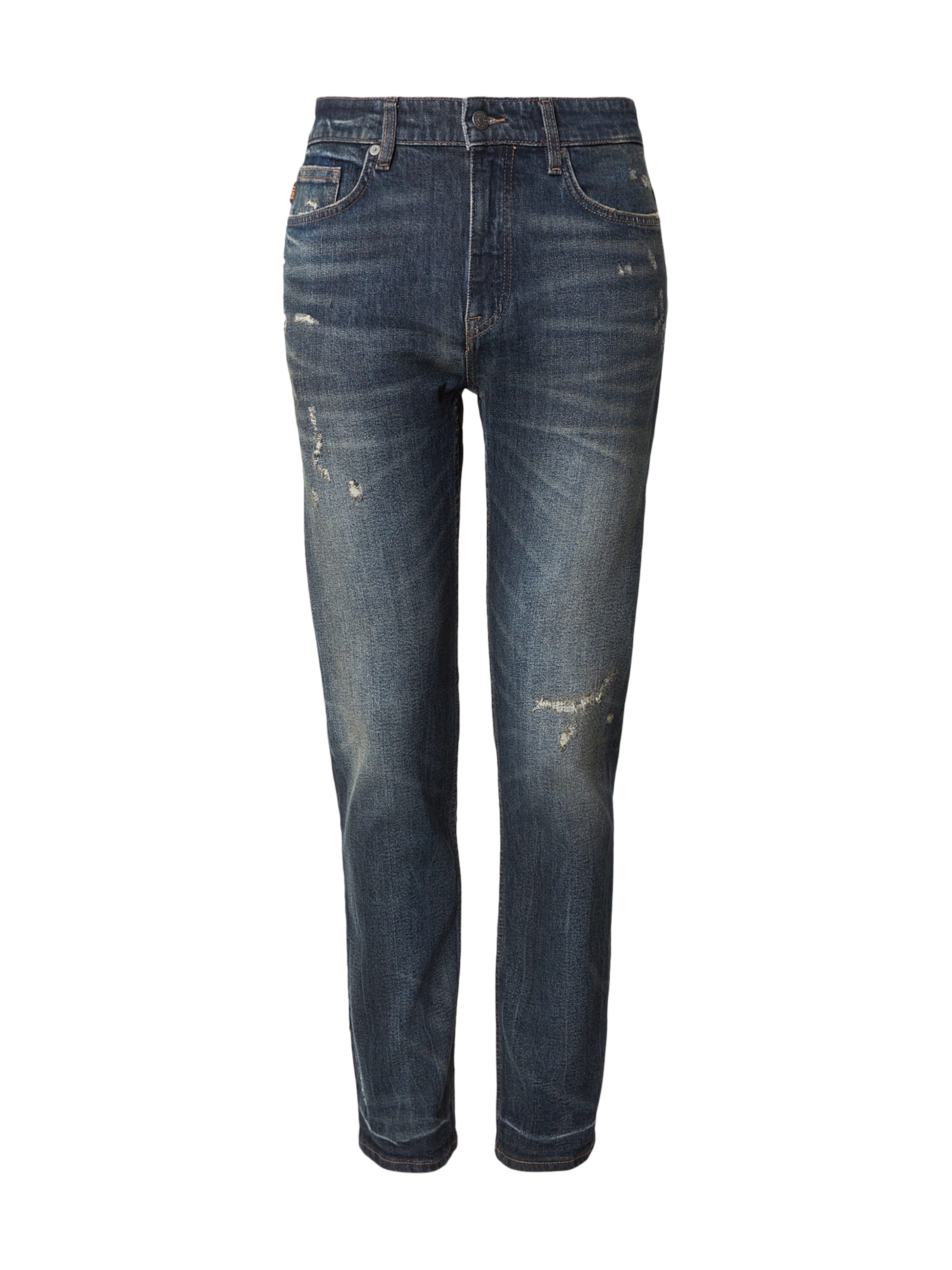 Slimfit Jeans 'DELAWARE' di BOSS in blu: frontale