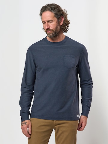 MCS - Regular Fit Camisa ' MCRud ' em azul: frente