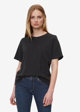 Marc O'Polo DENIM T-Shirt (GOTS) in Schwarz: predná strana