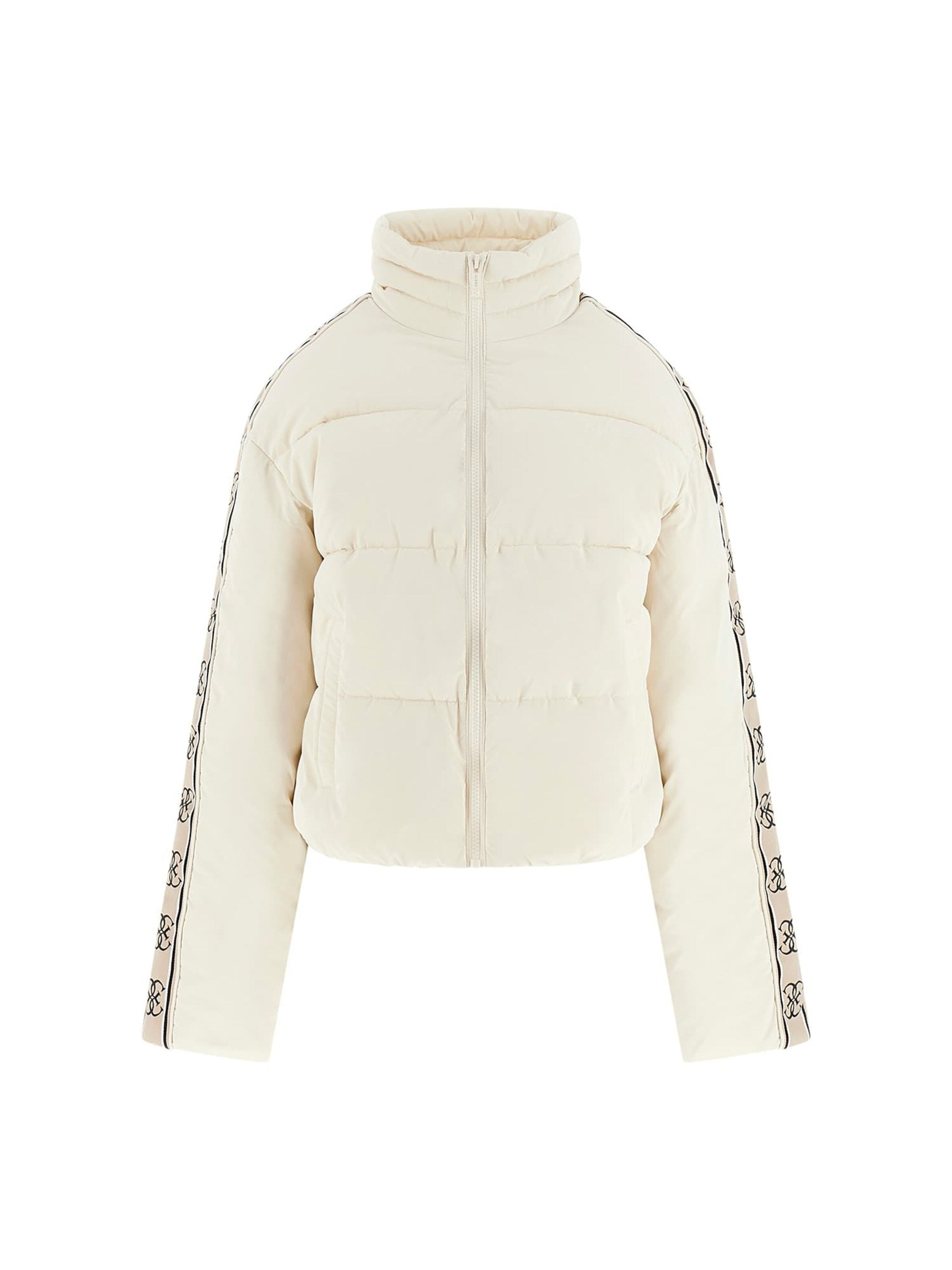 GUESS Winter Jacket in Beige: front