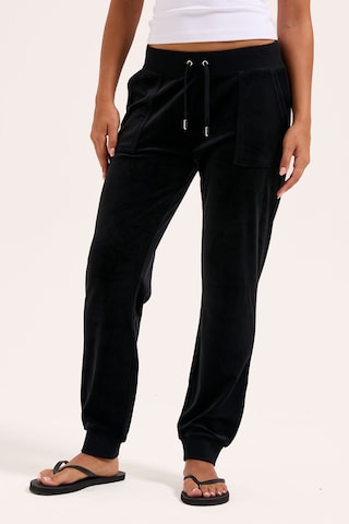 Juicy Couture Regular Sporthose in Schwarz