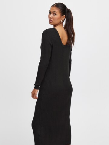 ICHI Knit dress 'KAVA' in Black