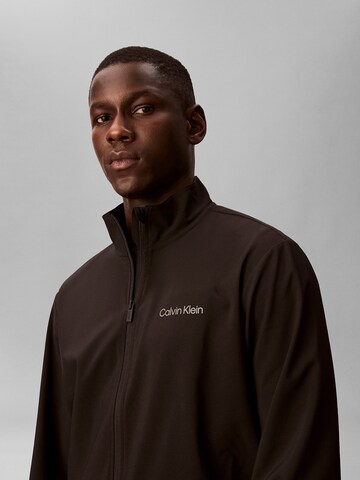 Calvin Klein Sport Sweatjacke in Schwarz