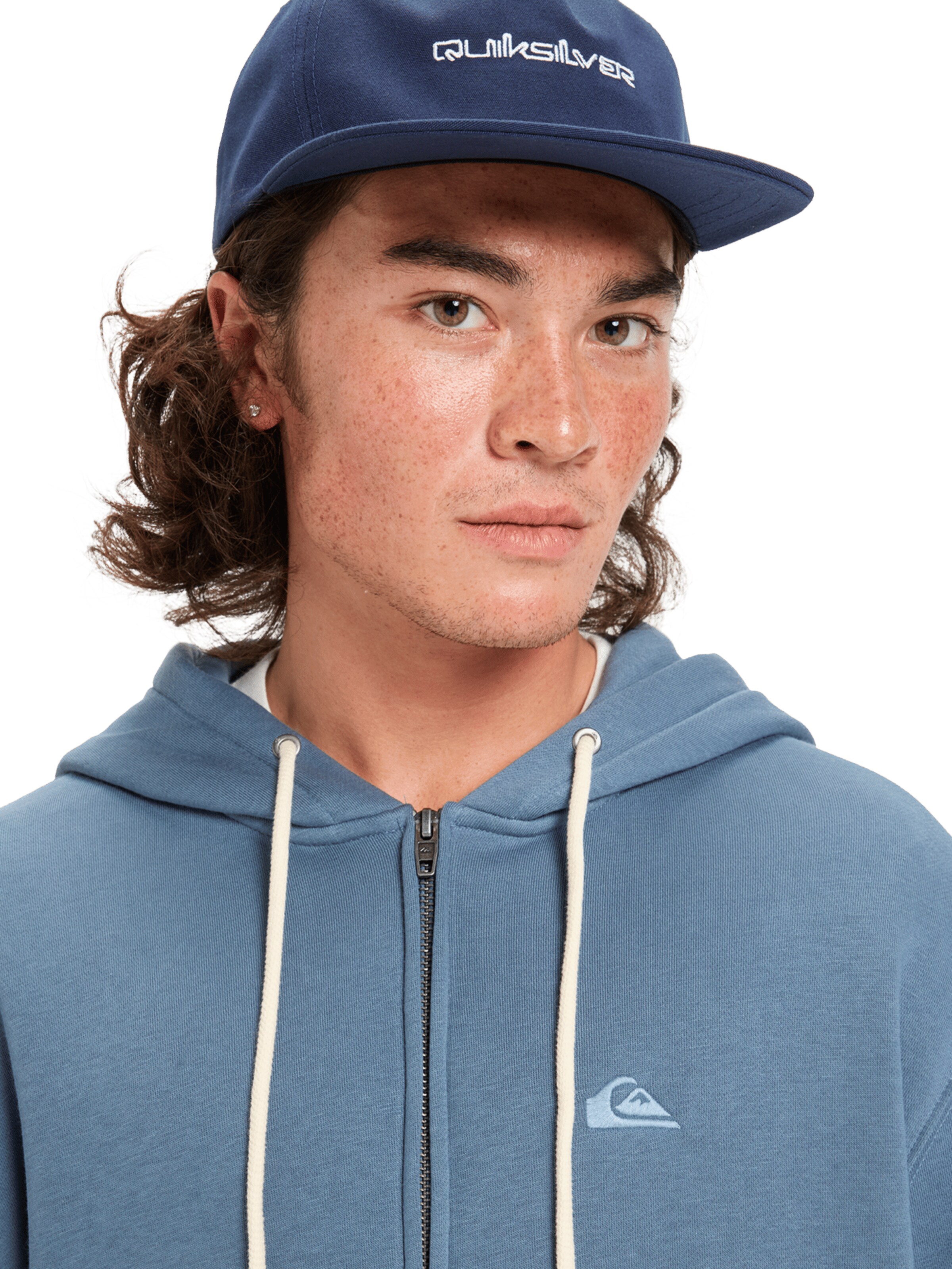 QUIKSILVER Sweatjacke 'Salt Water' in Blau