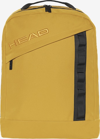 HEAD Backpack in Yellow: front