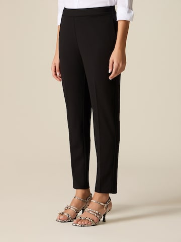 oltre - regular Pantalón en negro