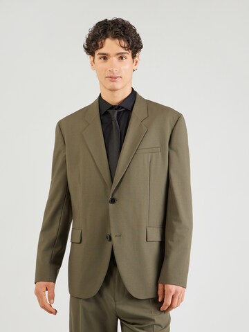 HUGO Regular fit Business-colbert 'Kris231X' in Groen: voorkant