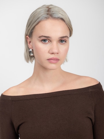 Influencer Свитер в Коричневый