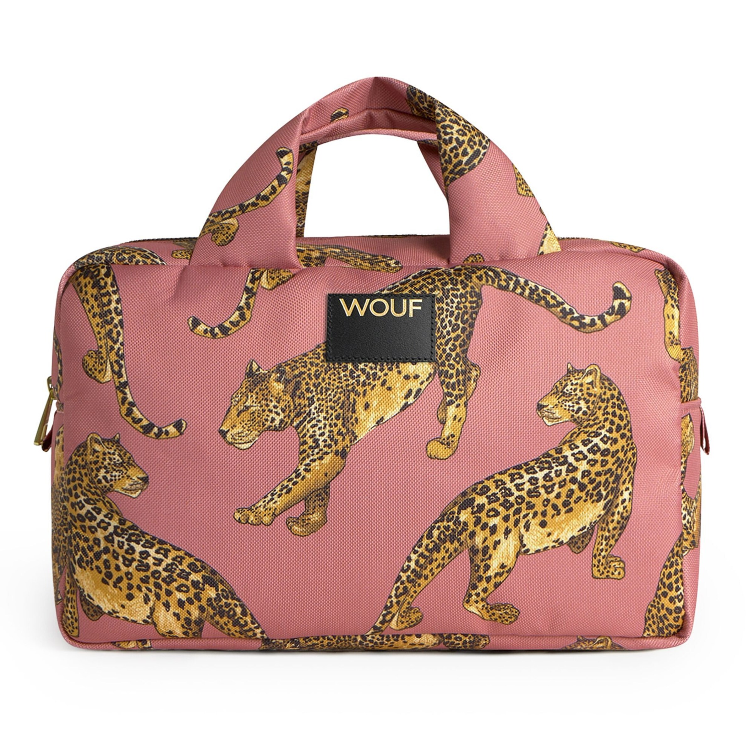 Wouf Kulturtasche 'Daily' in Pink: Vorderseite