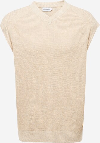 Calvin Klein Pullunder i beige: forside