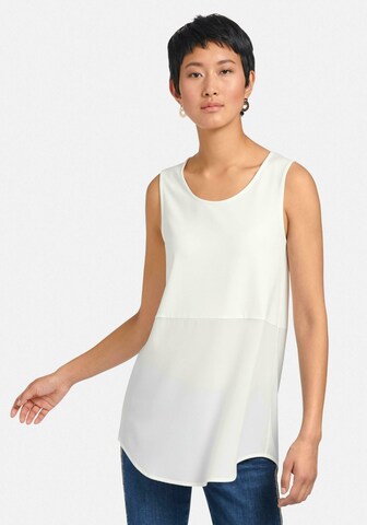 Peter Hahn Top in White: front