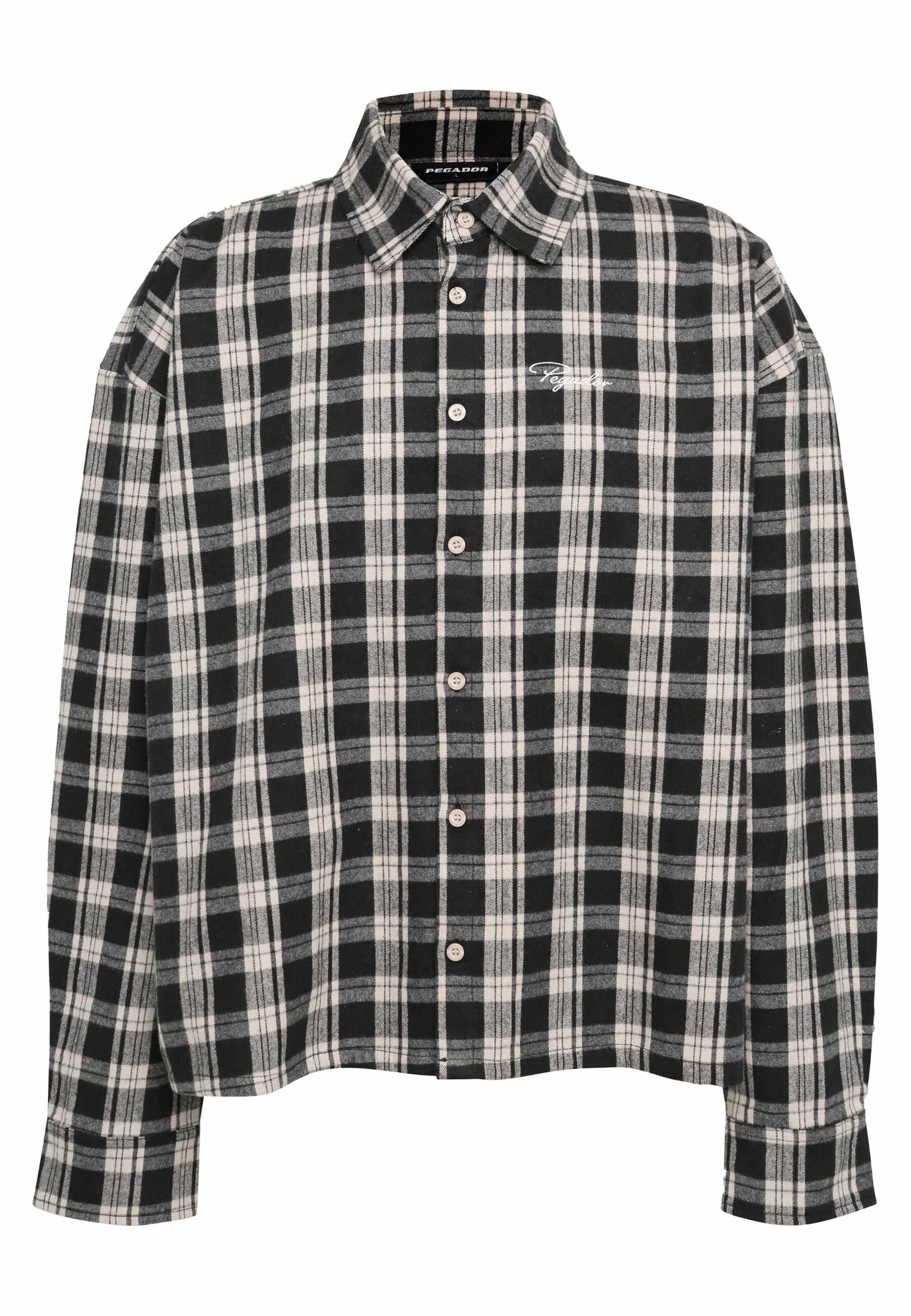 Pegador Comfort fit Button Up Shirt 'Bevill' in Grey: front