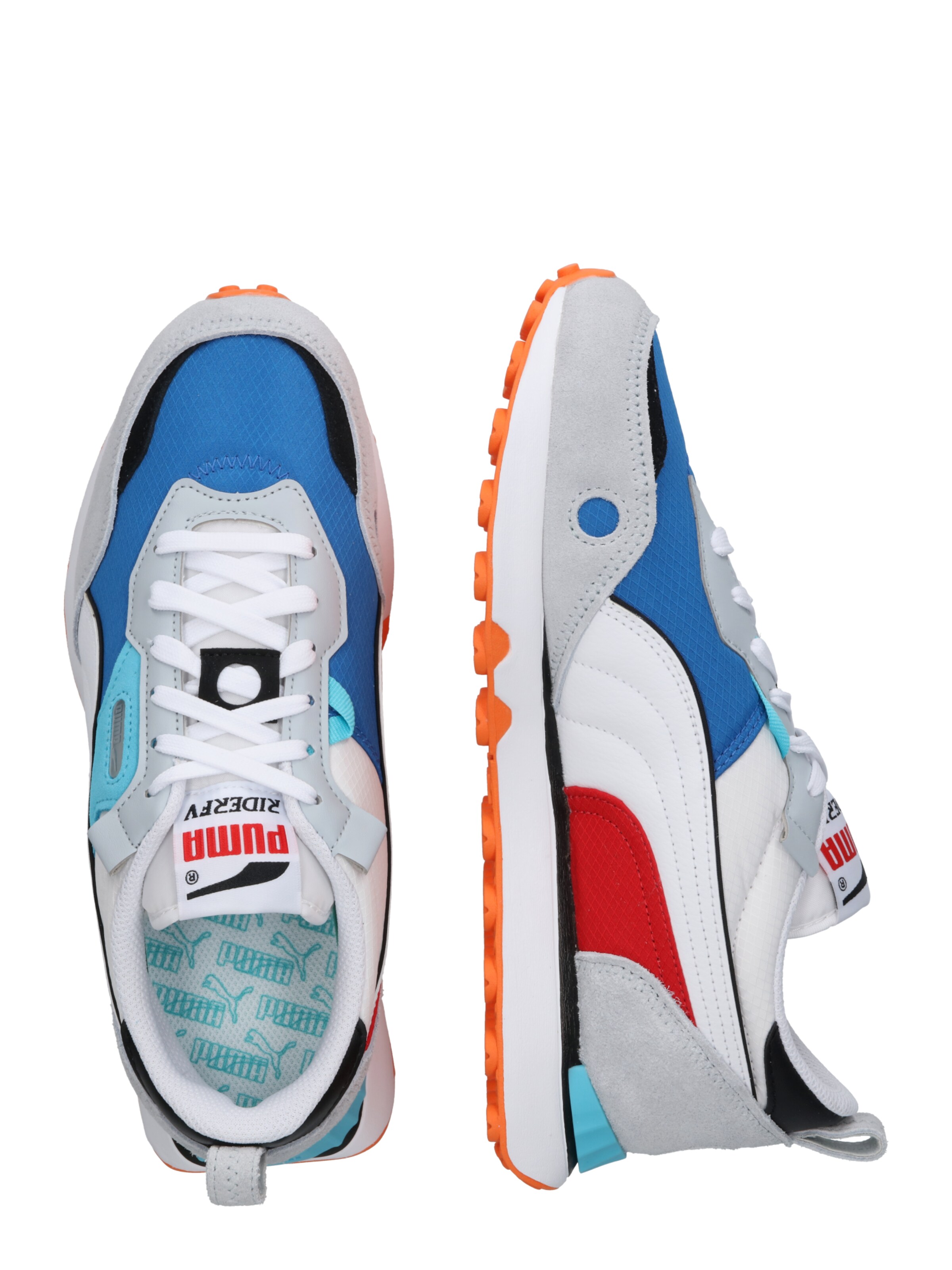 balts PUMA Zemie brīvā laika apavi 'Rider FV'