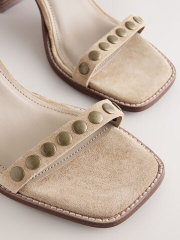 Next Босоножки с ремешком 'Forever Comfort' в Бежевый