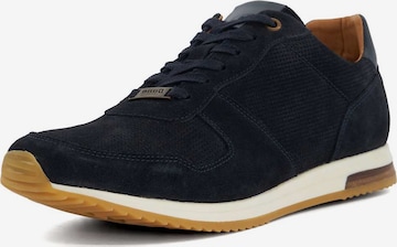 Dune LONDON Sneakers laag 'Trilogy' in Blauw: voorkant