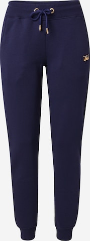 19V69 ITALIA Tapered Pants 'BRIGITTE' in Blue: front