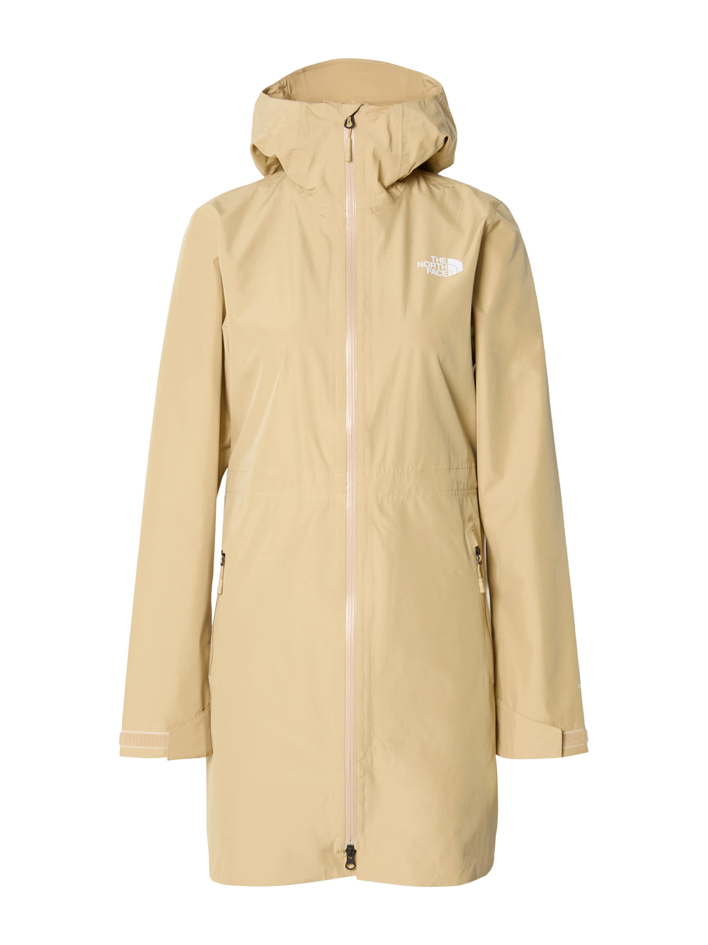 THE NORTH FACE Outdoorová bunda 'HIKESTELLER' – zelená: přední strana