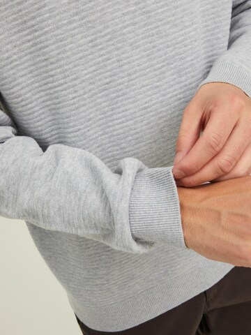 JACK & JONES Pullover 'Otto' in Grau