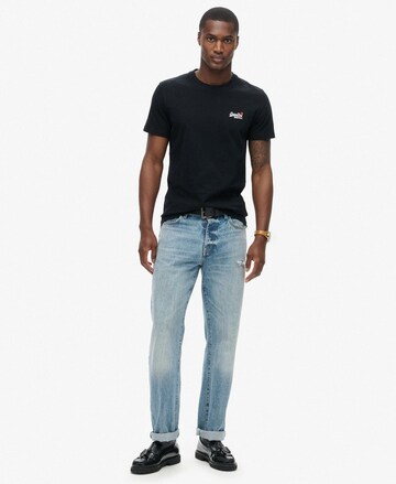 Maglietta 'Essential' di Superdry in nero