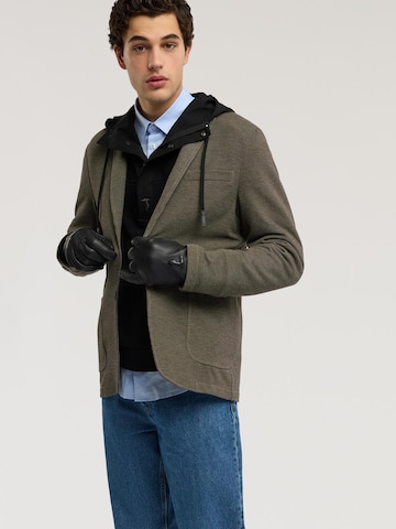 Trussardi Regular fit Colbert in Bruin