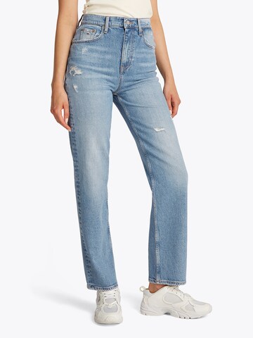 Tommy Jeans Свободный крой Джинсы 'LAYLA' в Синий: спереди