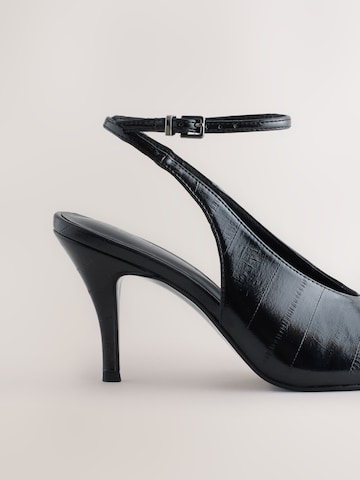 Décolleté sling 'Forever Comfort' di Next in nero