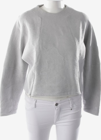 Victoria Beckham Sweatshirt in XS in Grey: front