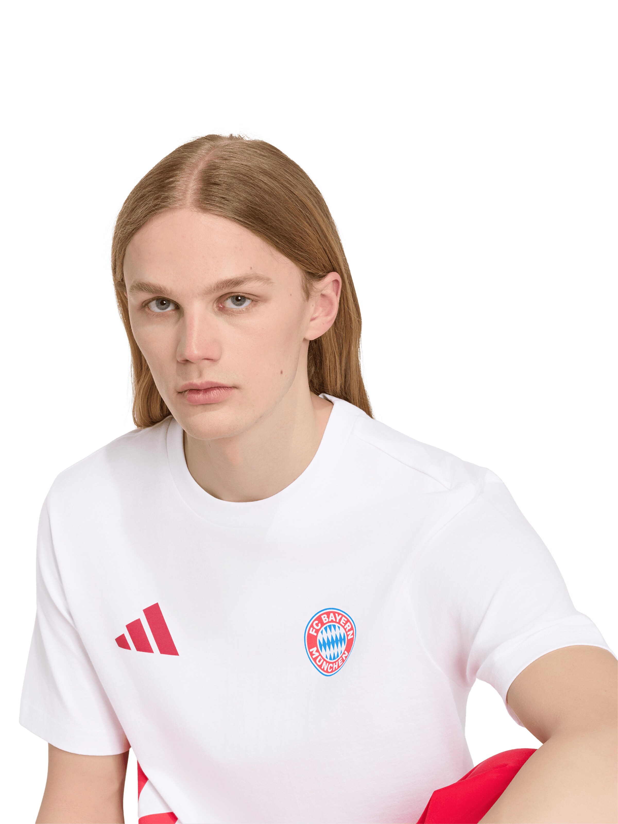 Maillot 'FC Bayern München Anthem' ADIDAS PERFORMANCE en rouge