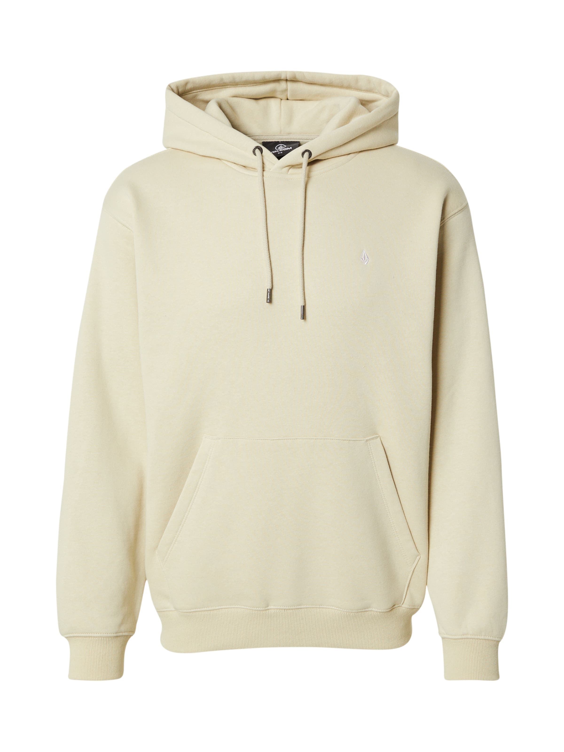 Volcom Sweatshirt in Beige: front